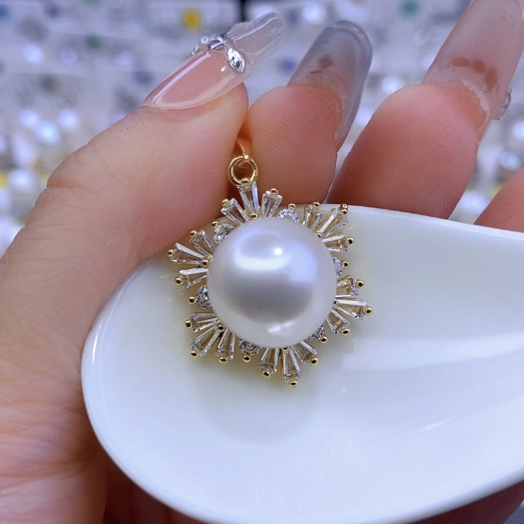 淡水珍珠合金颈饰