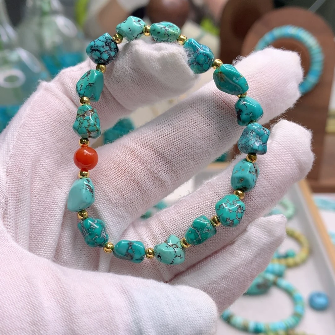 绿松石未镶嵌配饰