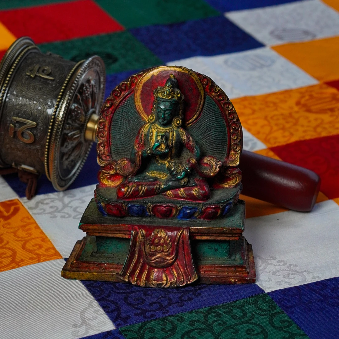 藏宝阁 ▎【大苏曼寺老师亲自赠予】金刚萨垛摆件702475