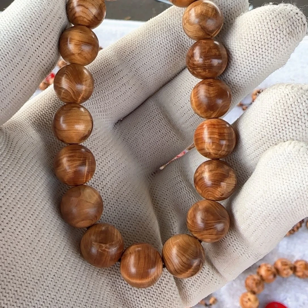 柏木无事牌S****n太行崖柏手串