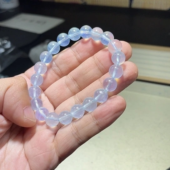 水晶手链未镶嵌海蓝宝