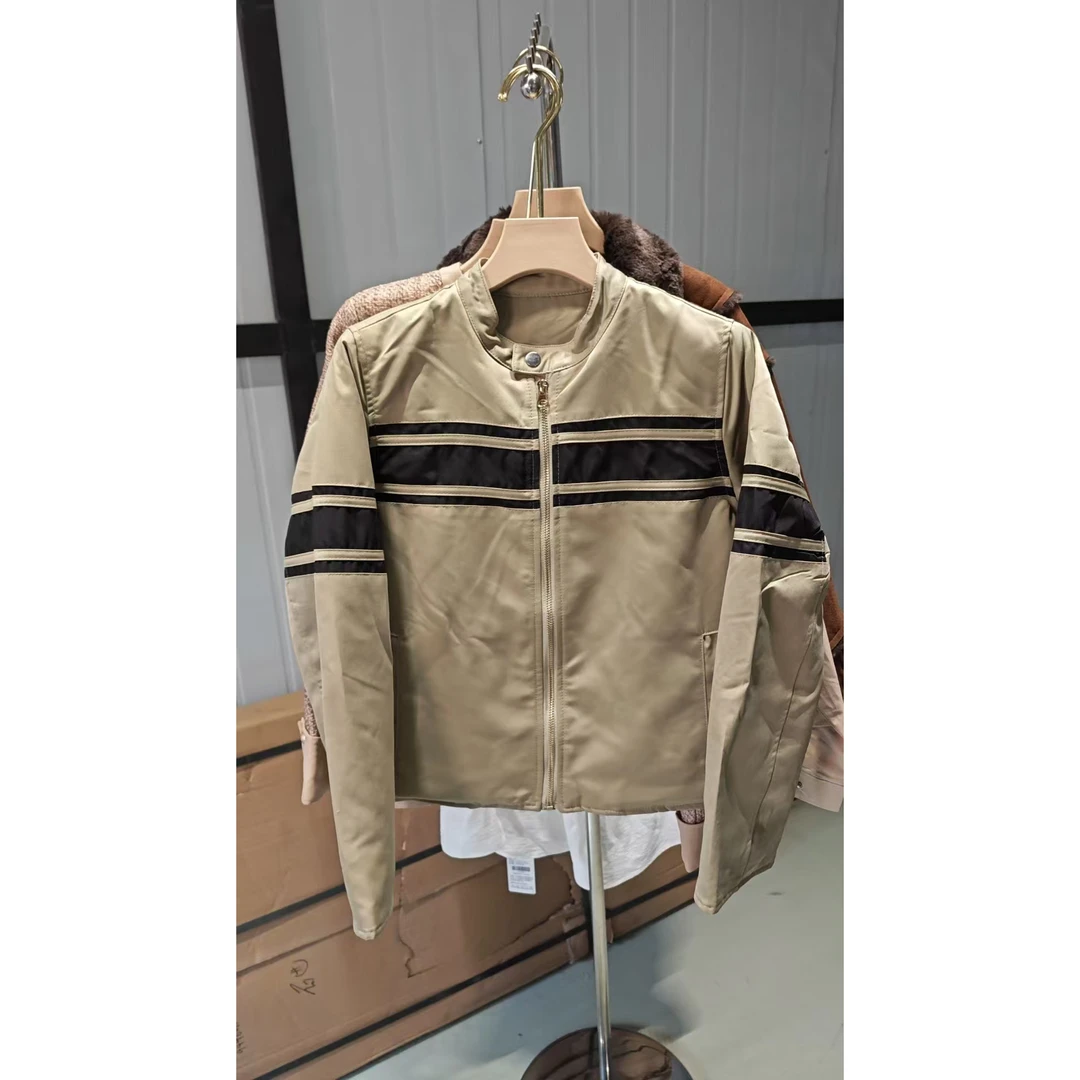 【A176】时尚加厚拉链上衣