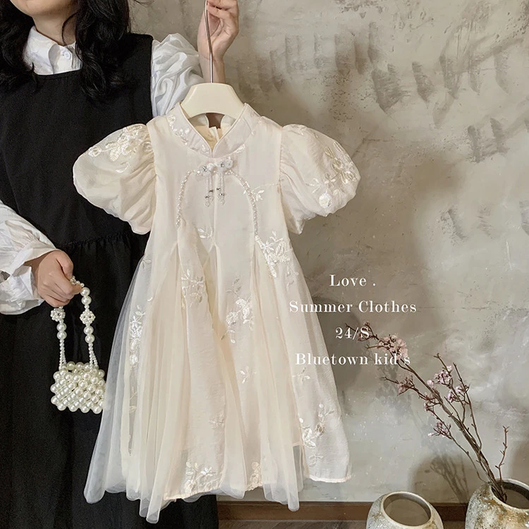 【141】-女童学院风套装夏季2025新款儿童服装卡通两件套404