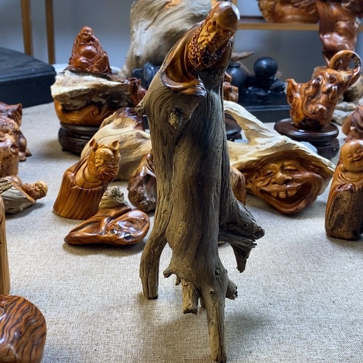 柏木独根意境达摩