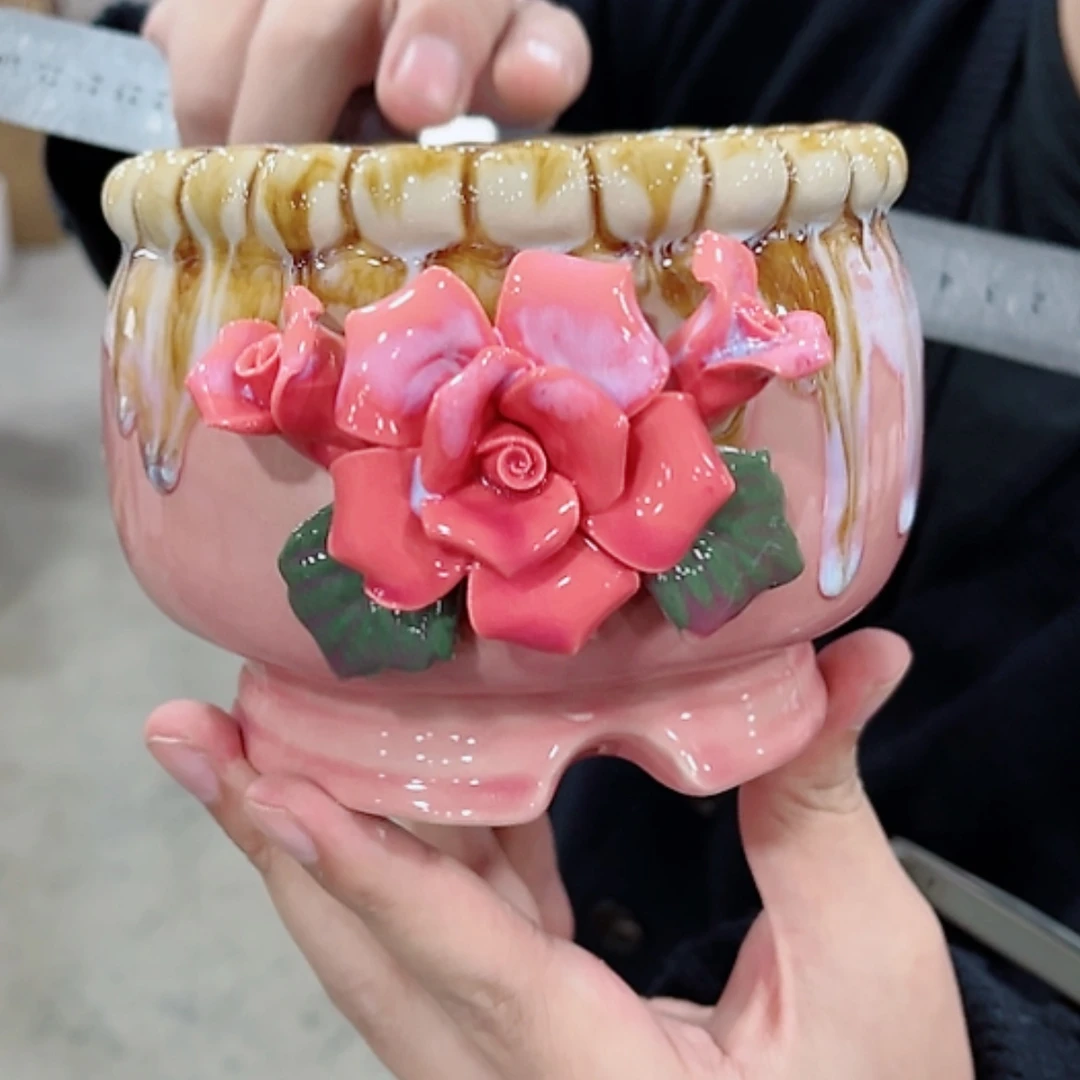 【闪购商品】陶瓷陶瓷多肉精美花盆