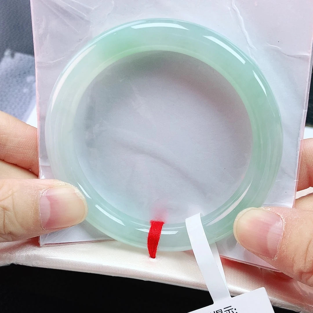 未镶嵌手镯（圆镯）翡翠54圆