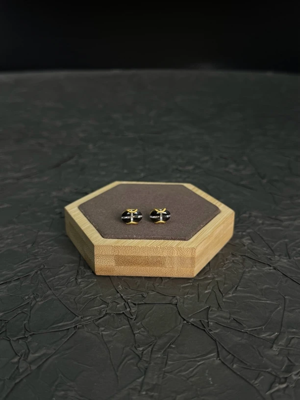 925银耳饰 新款S 925纯银镀金耳钉