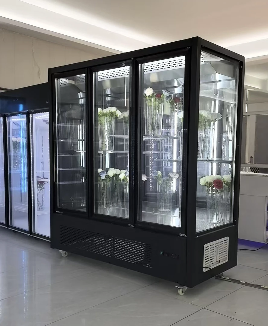 美伦雪美伦雪鲜花柜鲜花展示风冷无霜全铜管蒸发免排水冷藏展示柜