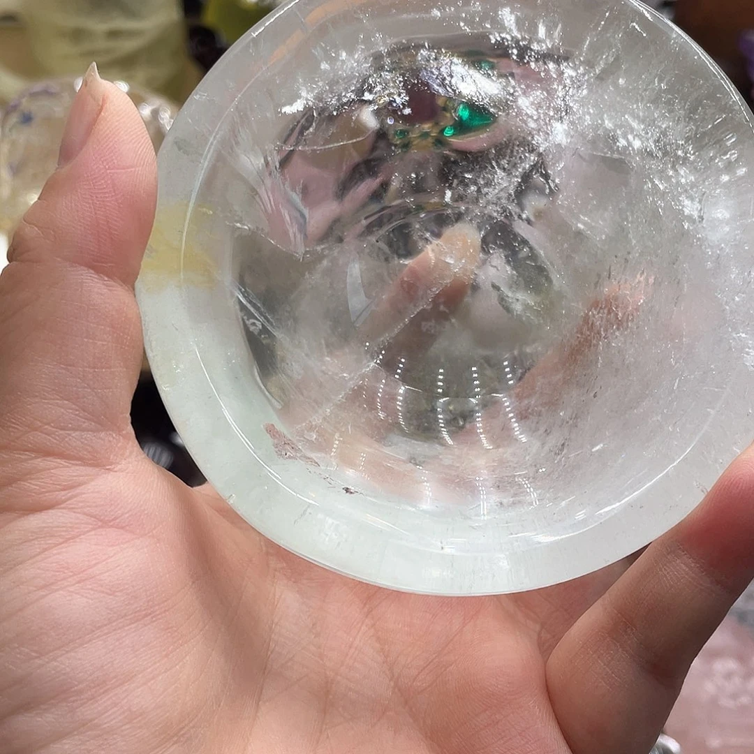 水晶珠宝半成品未镶嵌九*啊