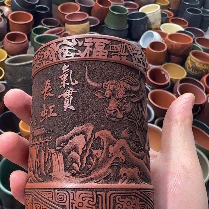 茶杯紫砂全手工紫砂