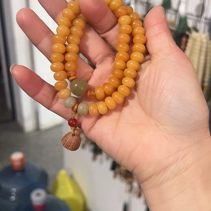 吊坠白玉菩提6×90