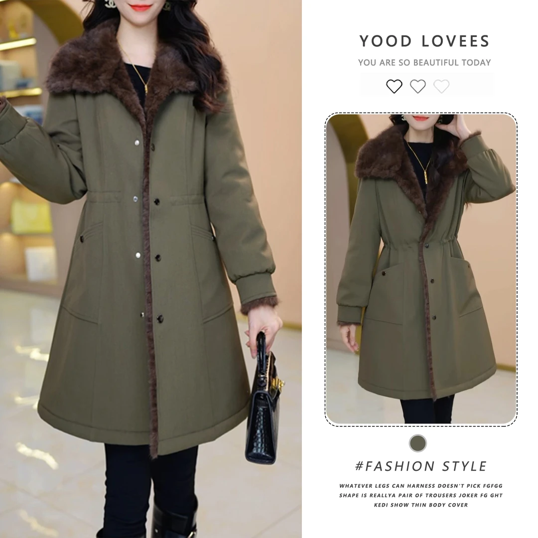 时尚轻奢外套女士2025年新款高端气质减龄冬季气质保暖短款外套