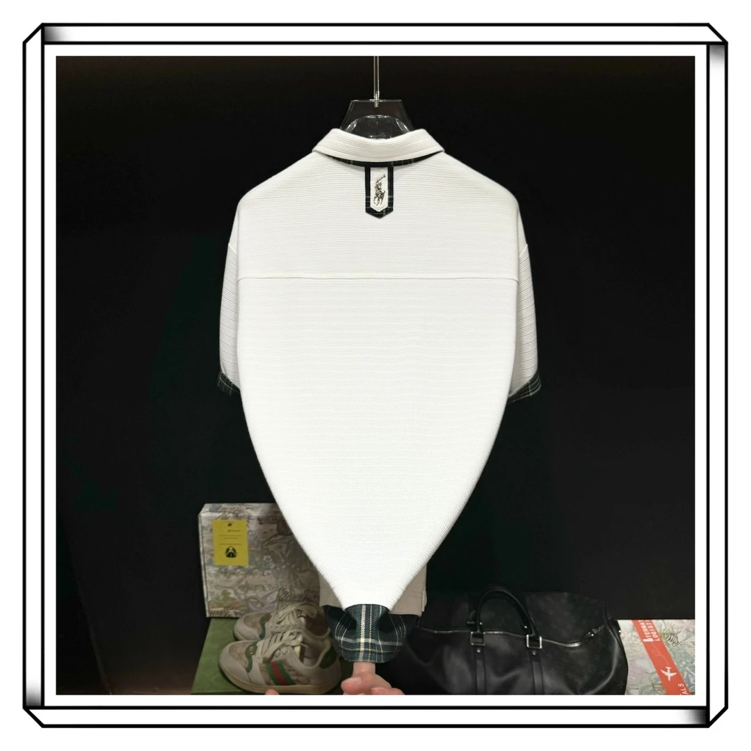 【阿军Studio XU-508短袖】25绿松衔缝限定款男女同款短袖polo