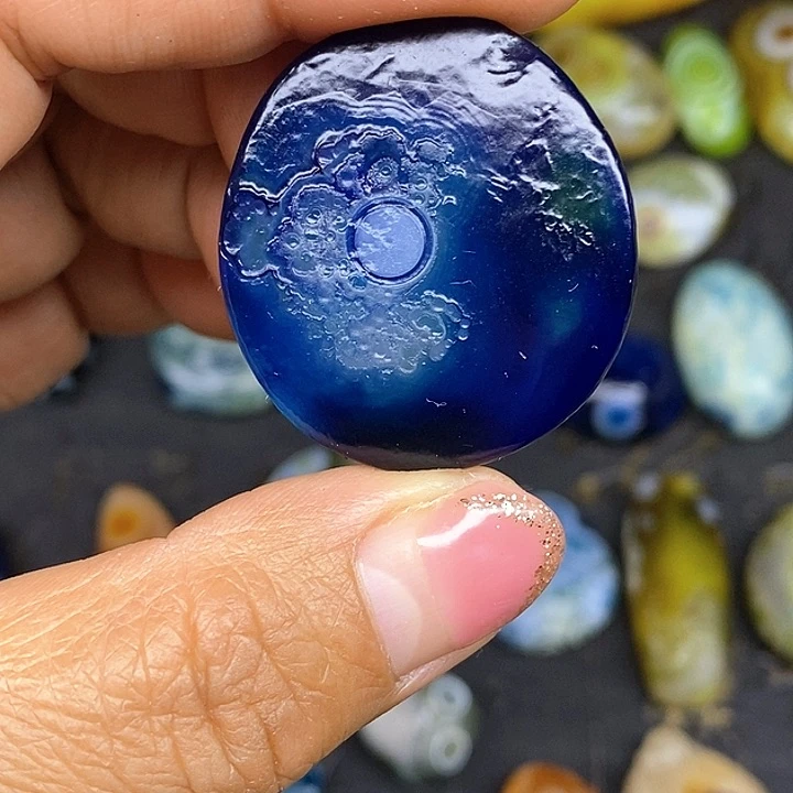 花眼玛瑙饰品奇石