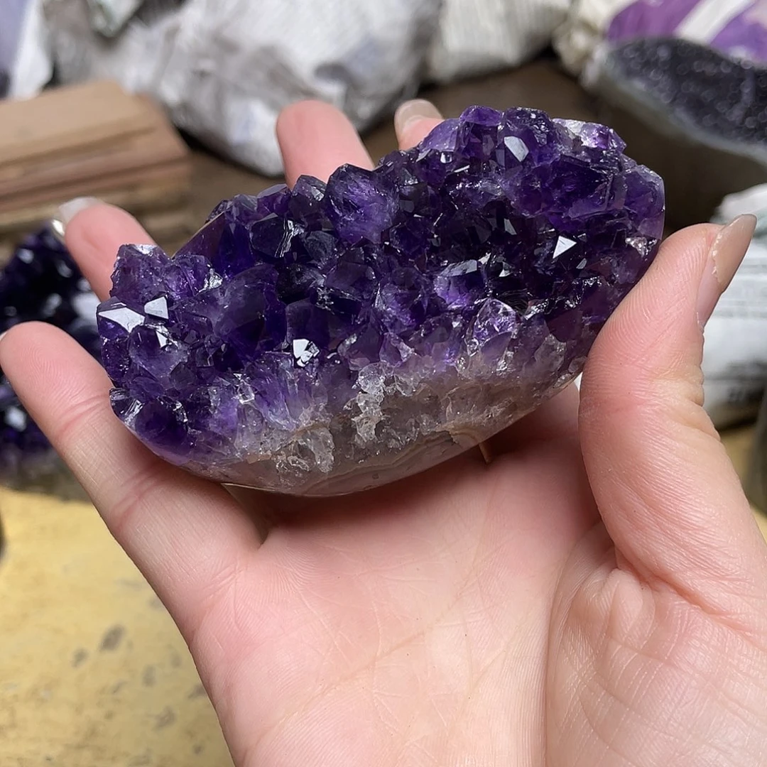 未镶嵌紫晶大型摆件（非配饰）