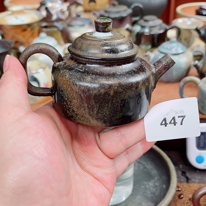 沁庐柴窑古法柴烧全手工茶具