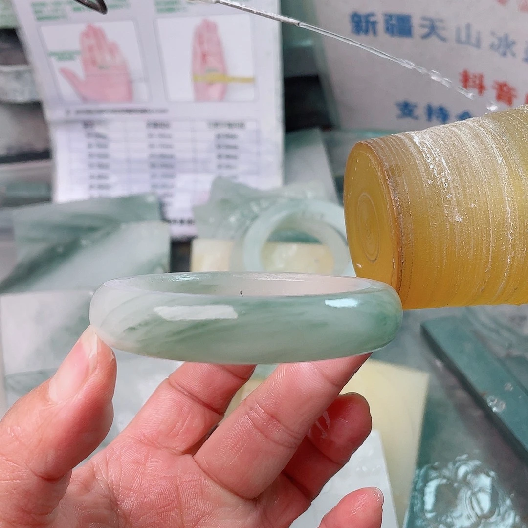 ღ***ღ定制石英质玉（天山翠）