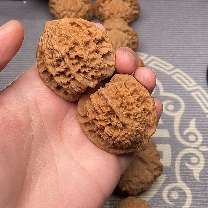 吊坠文玩核桃满天星41