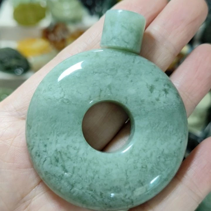 未镶嵌岫玉平安扣