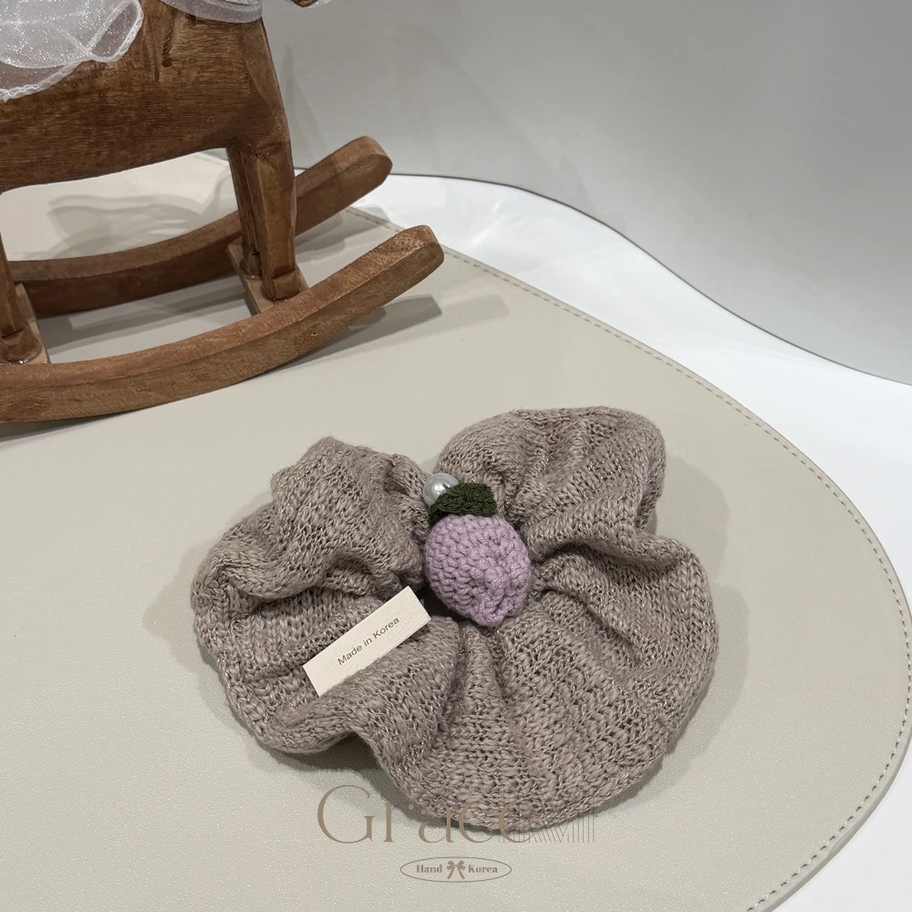 「浅香郁金香」韩国25秋冬百搭发绳发圈肠圈丸子头