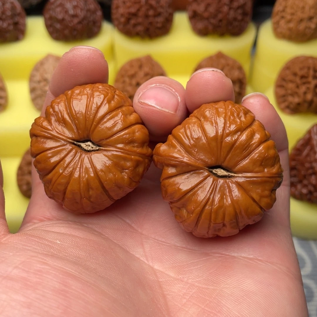 文玩核桃把件40全品南瓜编号1100