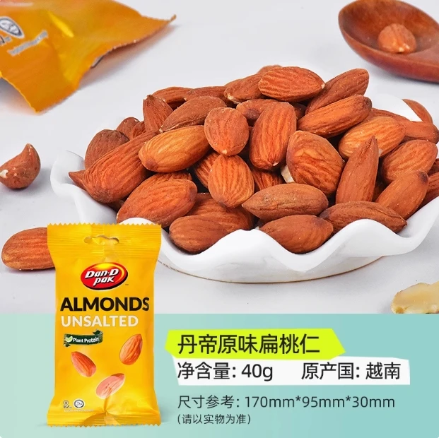 丹帝原味扁桃仁 40克*6