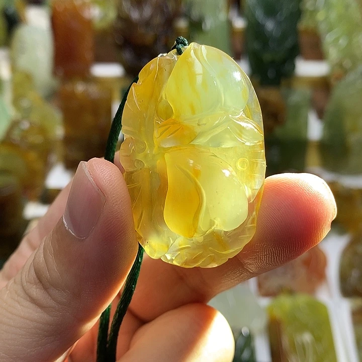 蛇纹石玉未镶嵌珠宝半成品