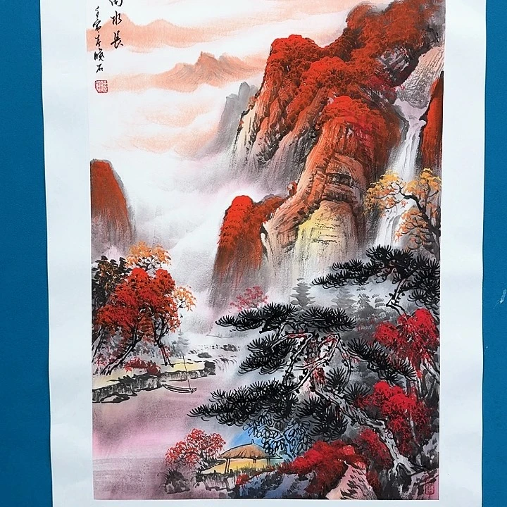 国画书法作品多次参加