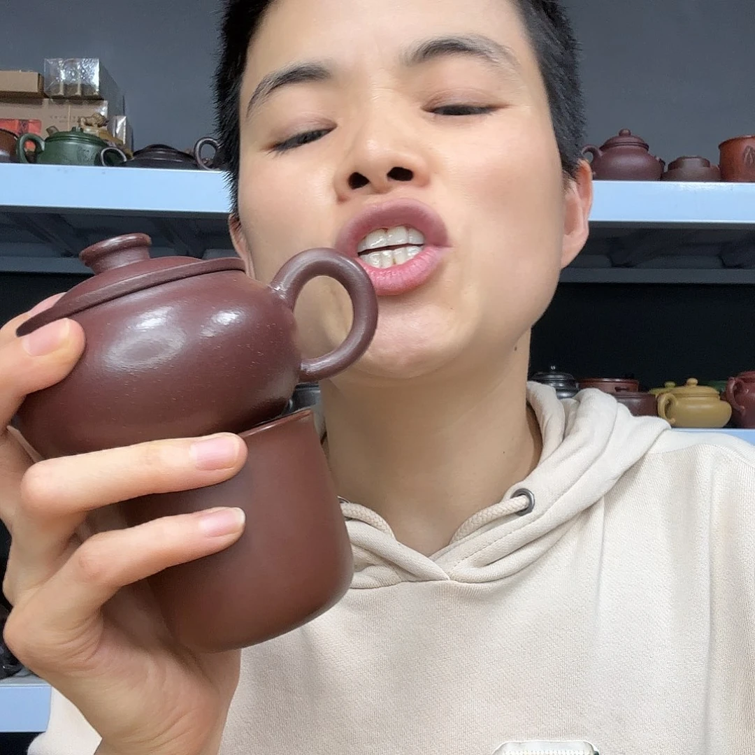 茶壶紫砂民间手艺人全手工制作