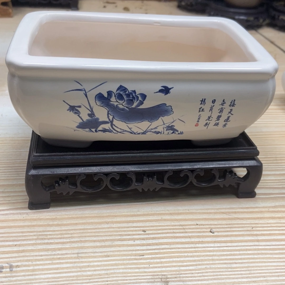 瓷片陶瓷花盆陶瓷艺术