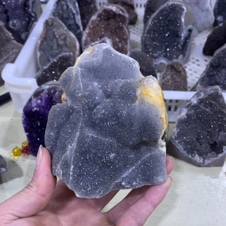 紫晶水晶软糖未镶嵌