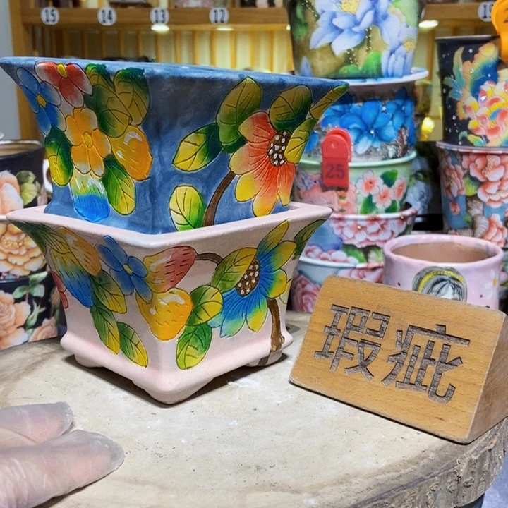 景德镇艺术手绘作品