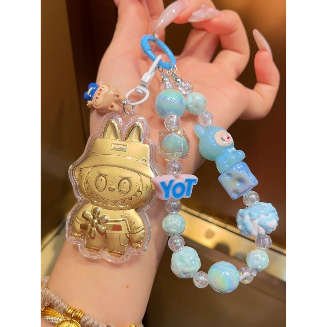 含金工艺品【米米专属】布布diy金卡手机挂包挂