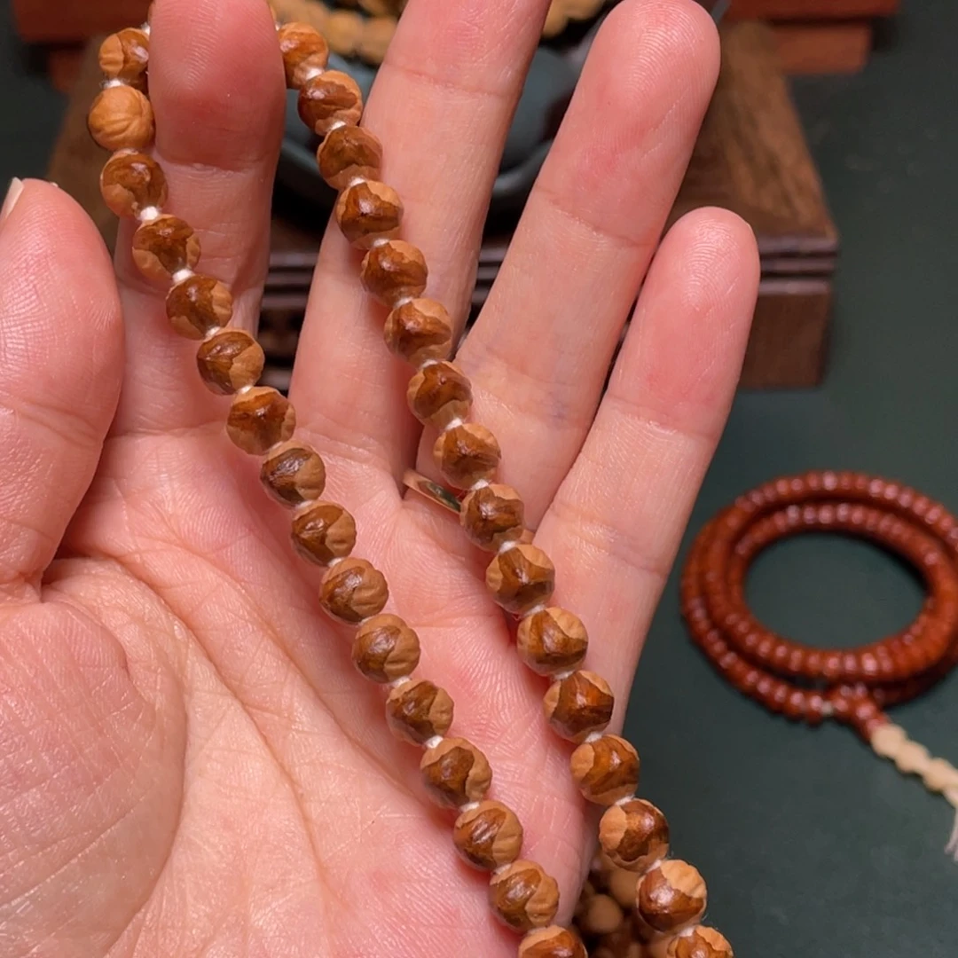 柏香籽/百香籽吊坠三棱手持