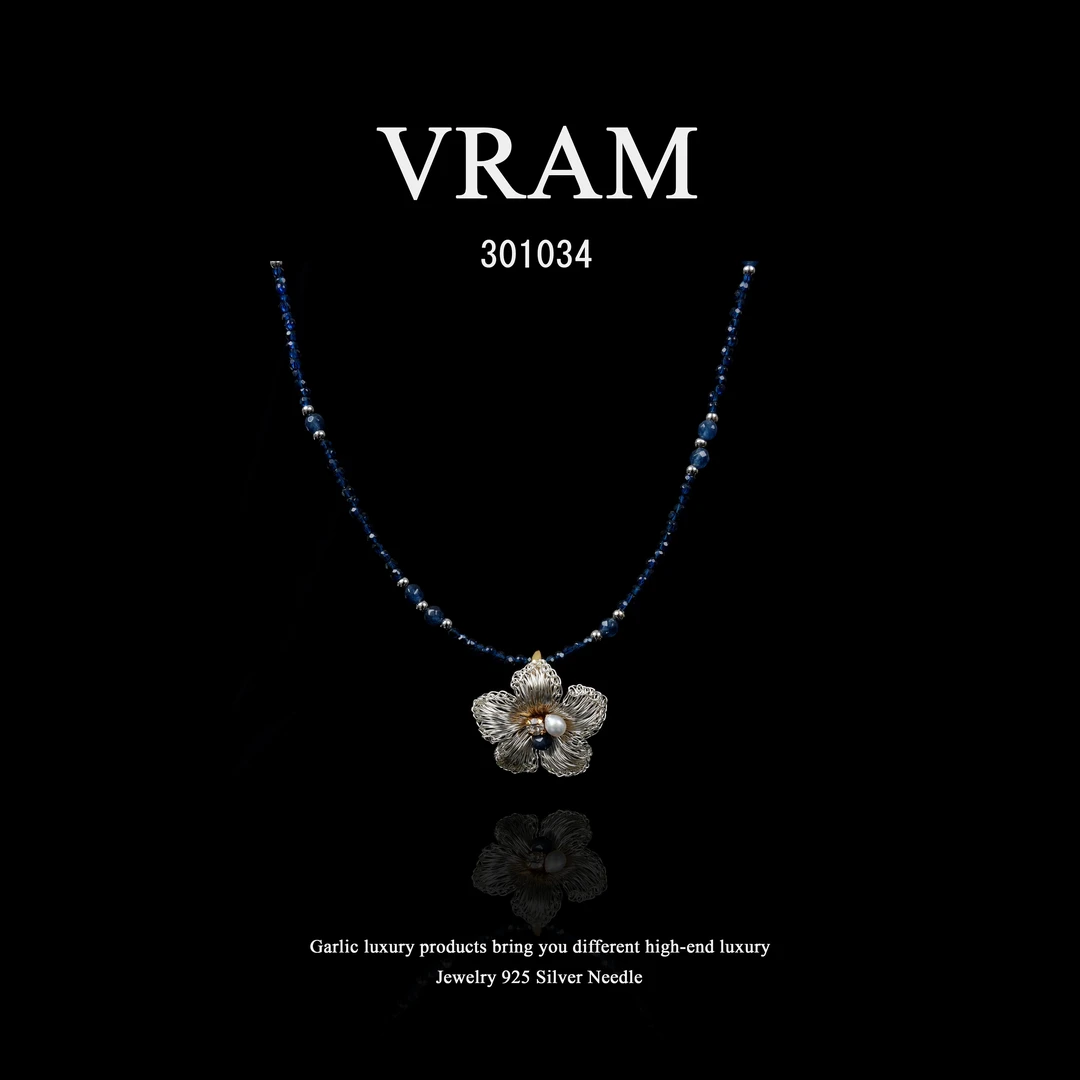 镀K金 VRAM项链~301034 （40+5cm）