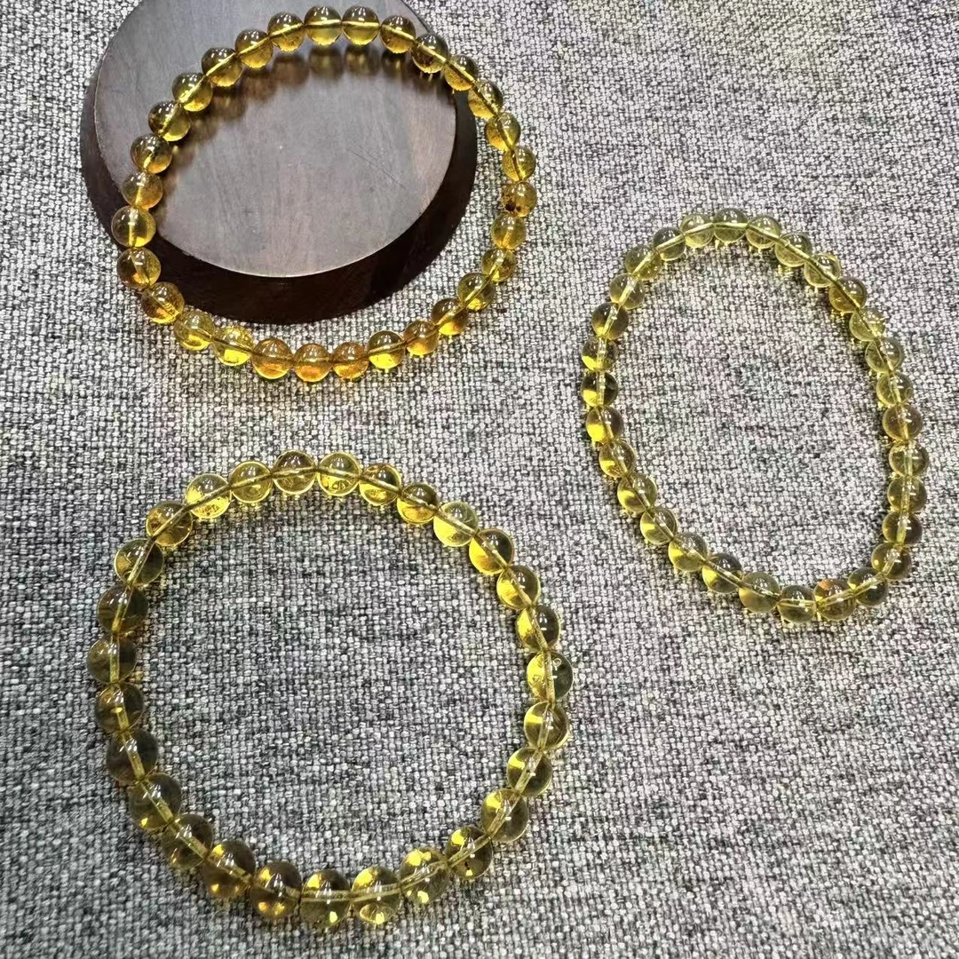 卡6mm金兰珀手串一条（多样性发其一）B25