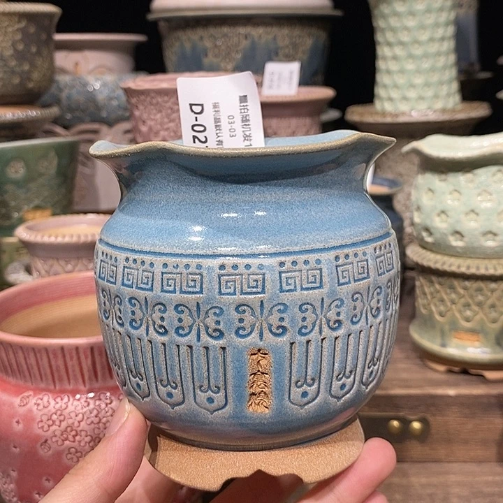 七里烧陶瓷03-03-027口径8茹*?