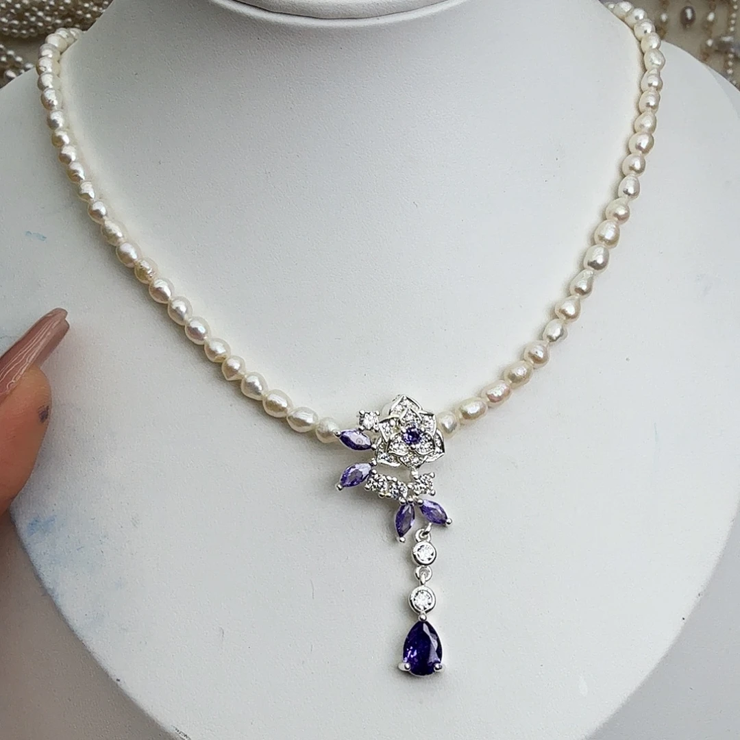 淡水珍珠颈饰未镶嵌