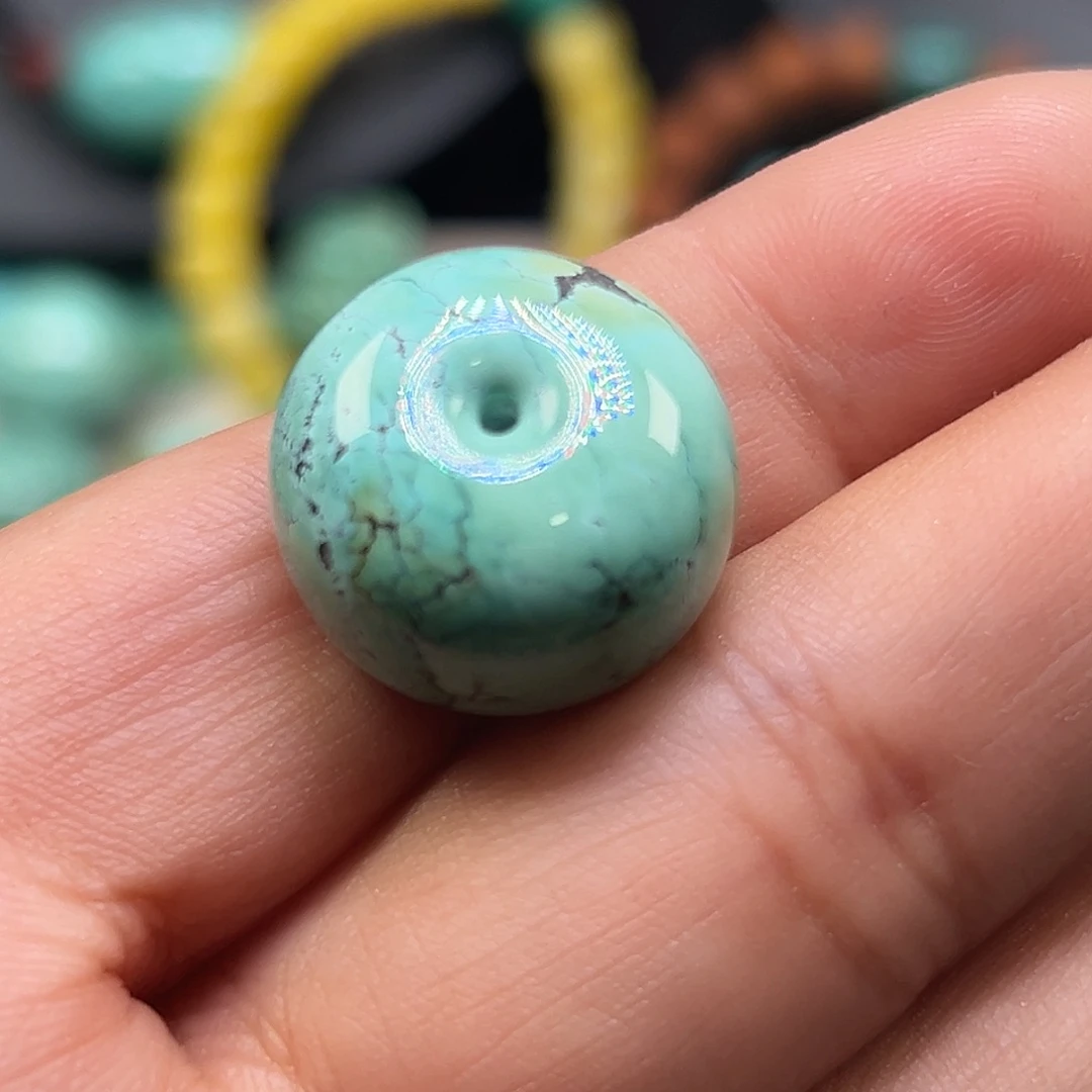 绿松石珠宝奇石未镶嵌厚****