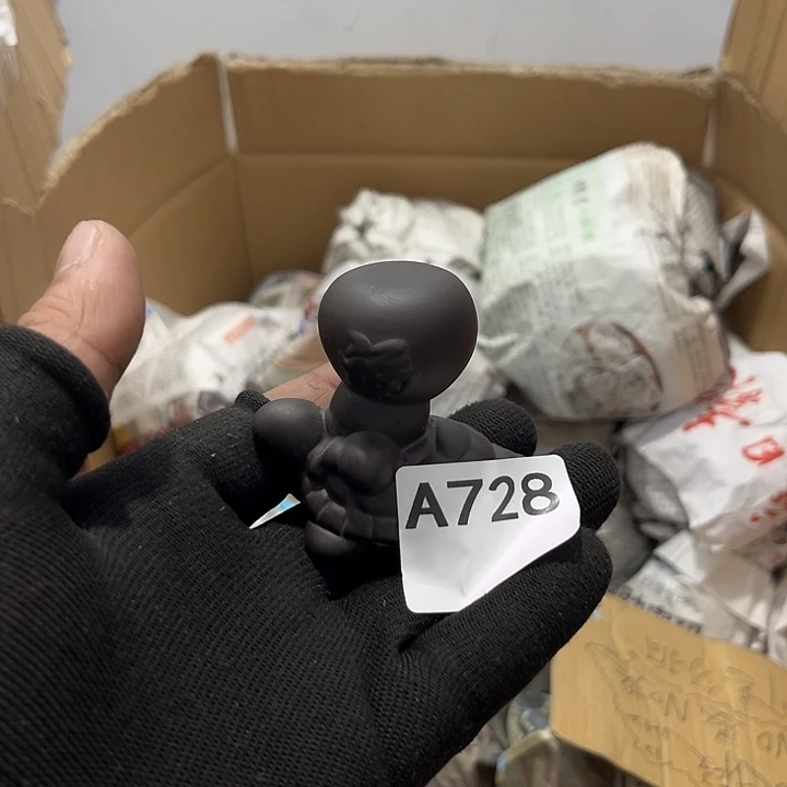 瓷片茶摆件工艺品摆件666