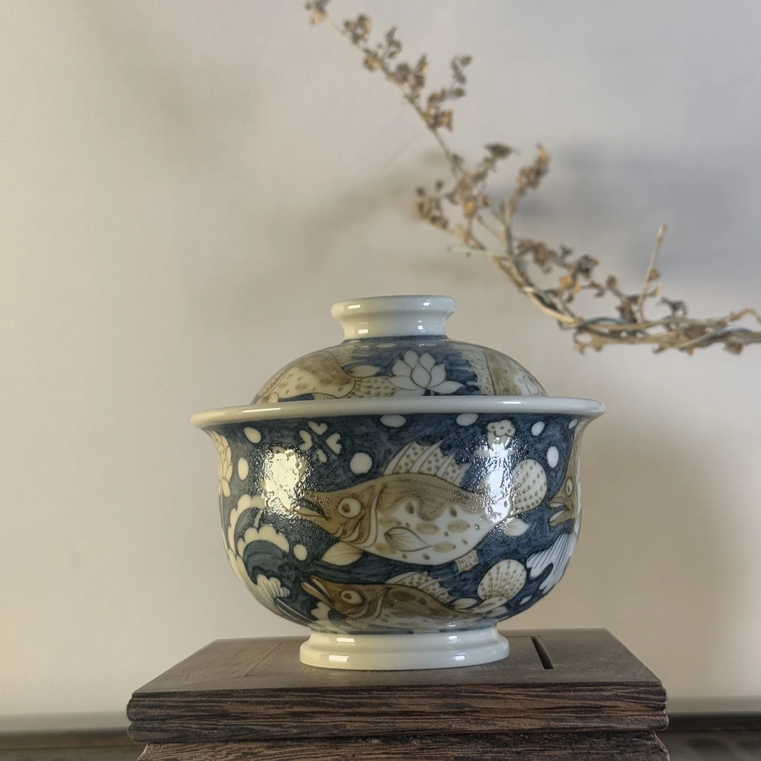 立勤堂 九鳜盖碗 LQ100