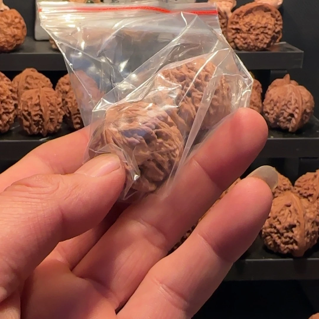 桃核把件盘***空磨盘楼核桃32