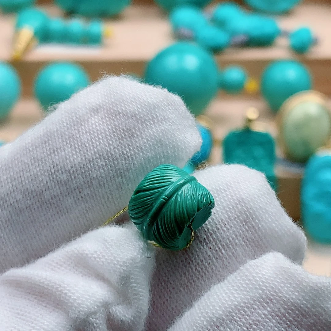 绿松石未镶嵌配饰