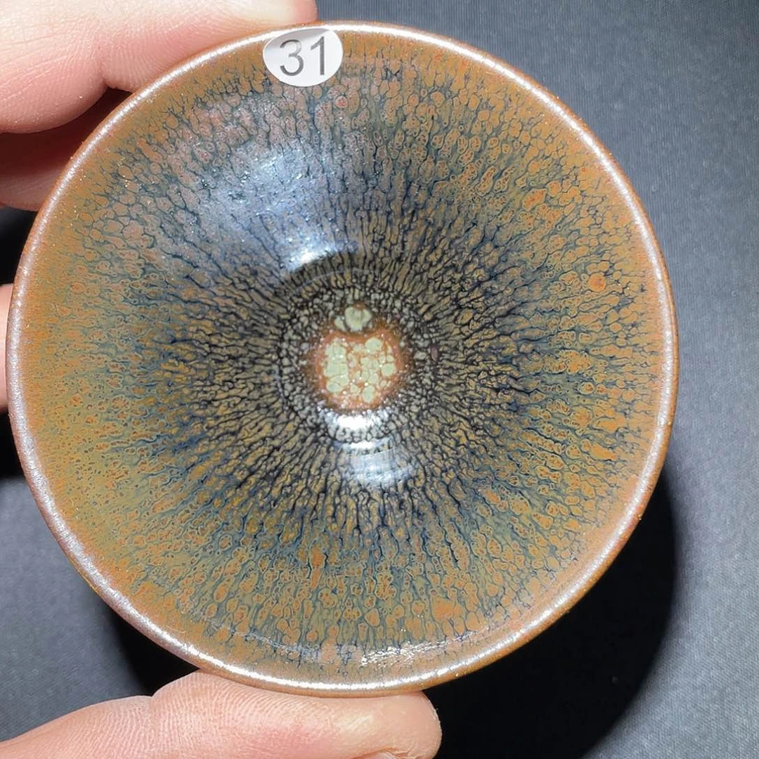 茶盏龙窑柴烧建盏31