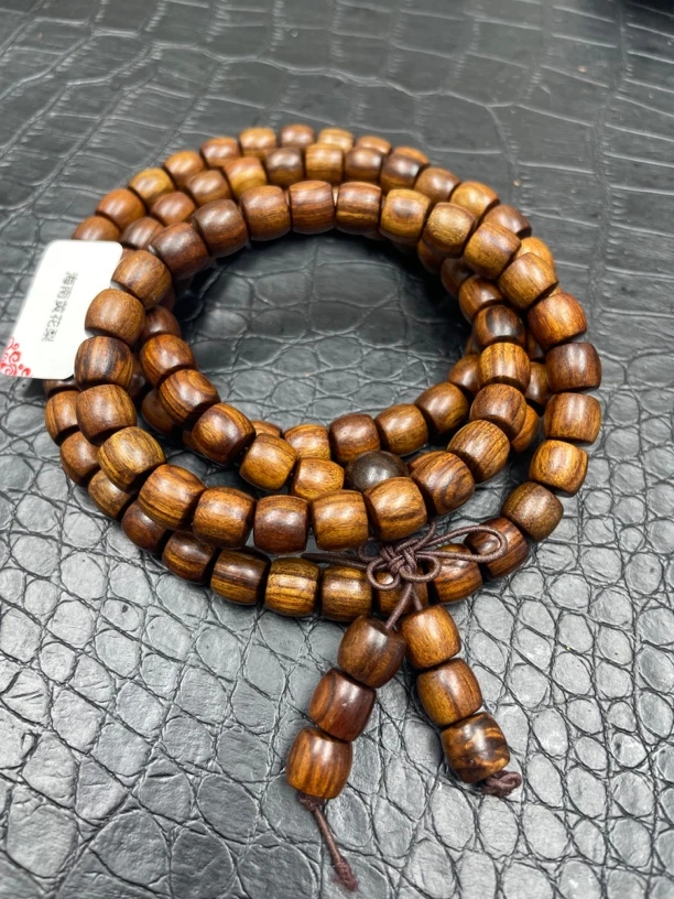 B65琳姐家沉木桶珠项链手串
