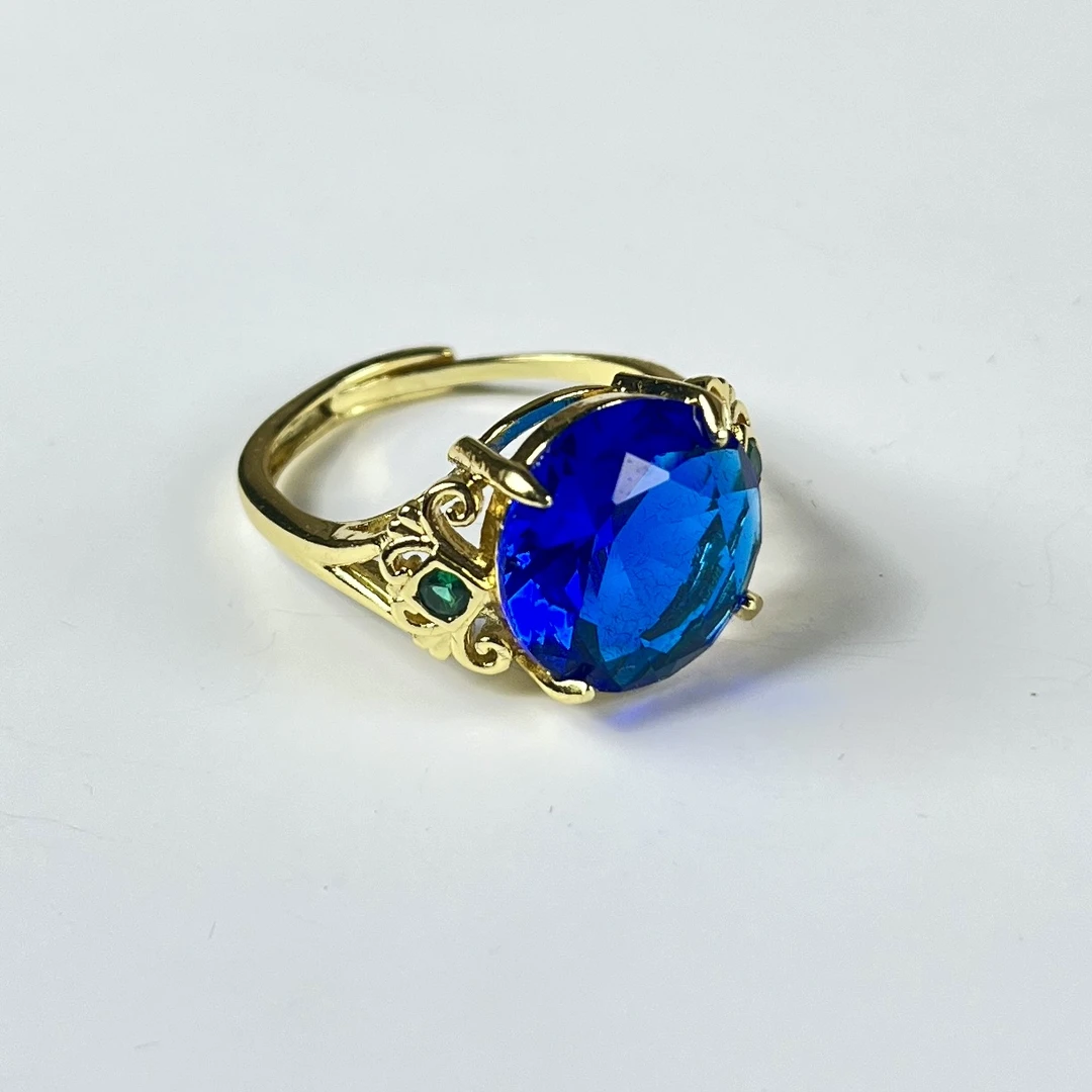 【小天总专属】W009 轻奢蓝戒指 多样性发其一