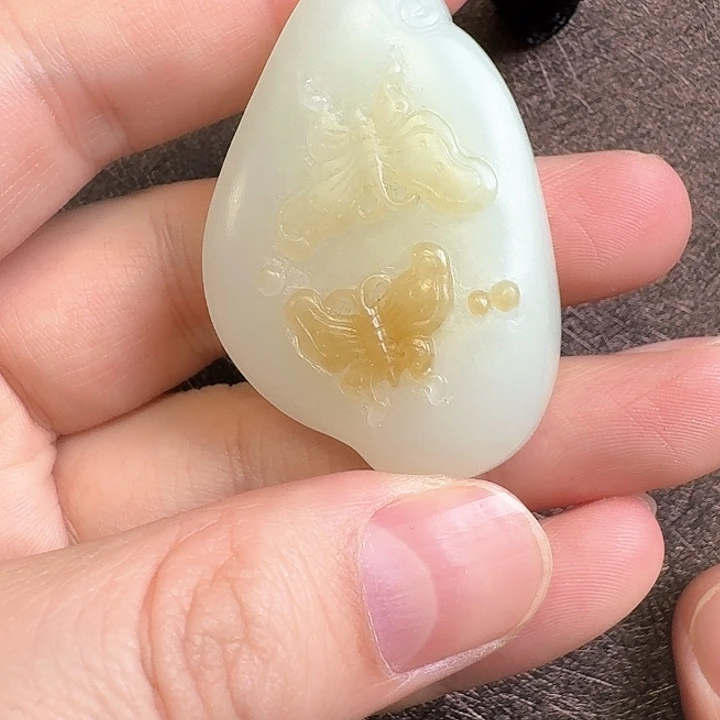 和田玉挂件未镶嵌