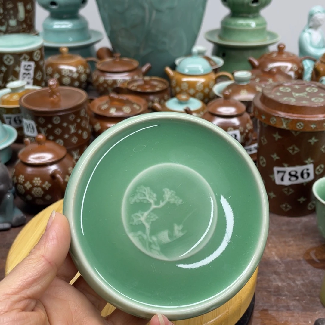 微瑕特价青瓷青瓷