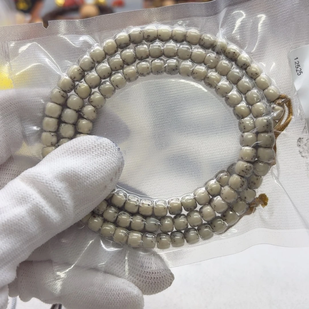 星月菩提吊坠124梵天糯冰绿背河豚6左右108