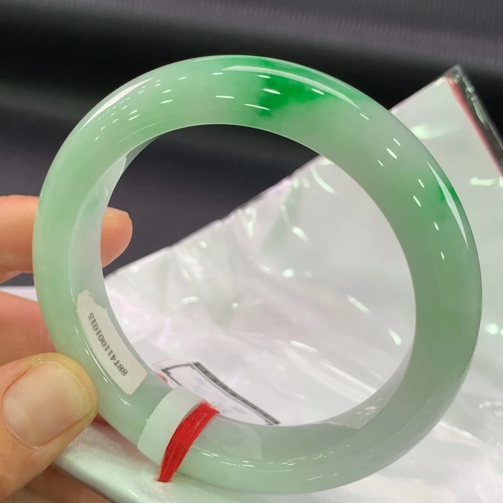 未镶嵌手镯翡翠正圈55-56